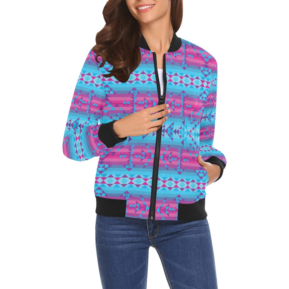 Cool Frost Bomber Jacket for Women