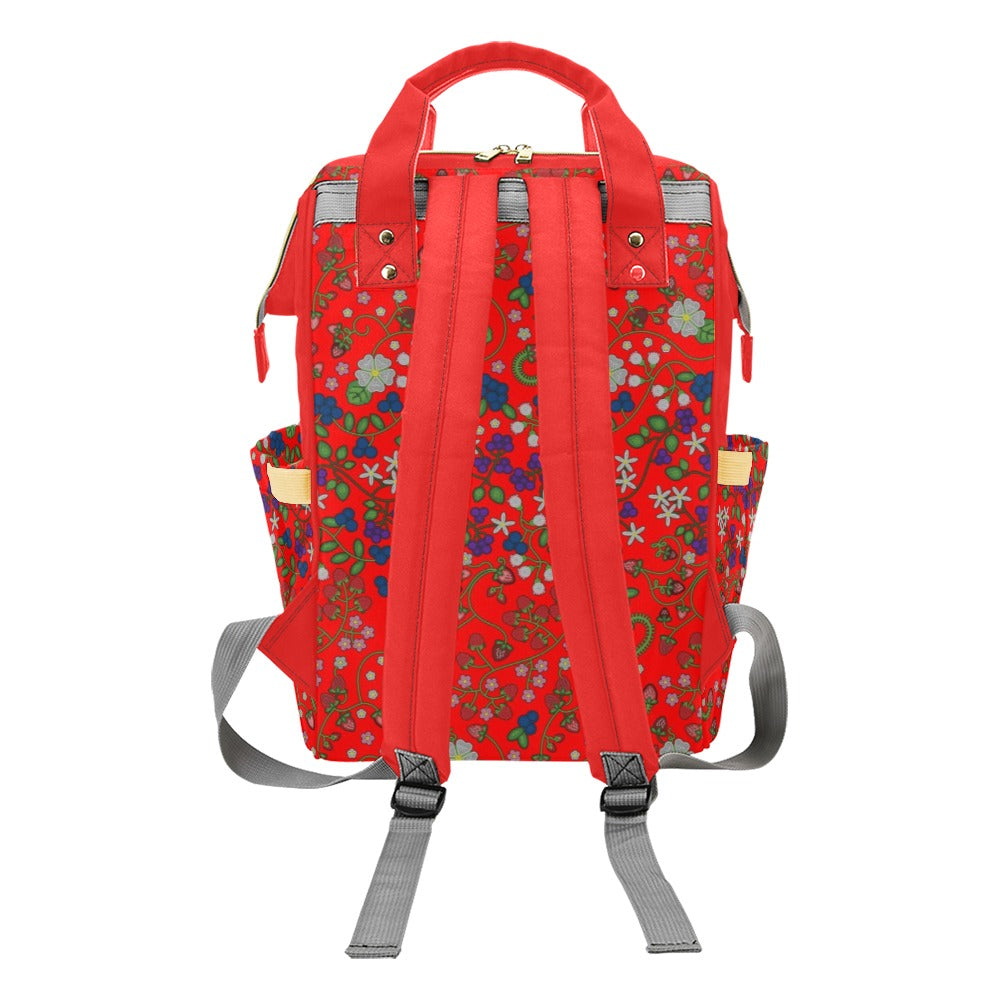 Grandmother Stories Fire Multi-Function Diaper Backpack/Diaper Bag