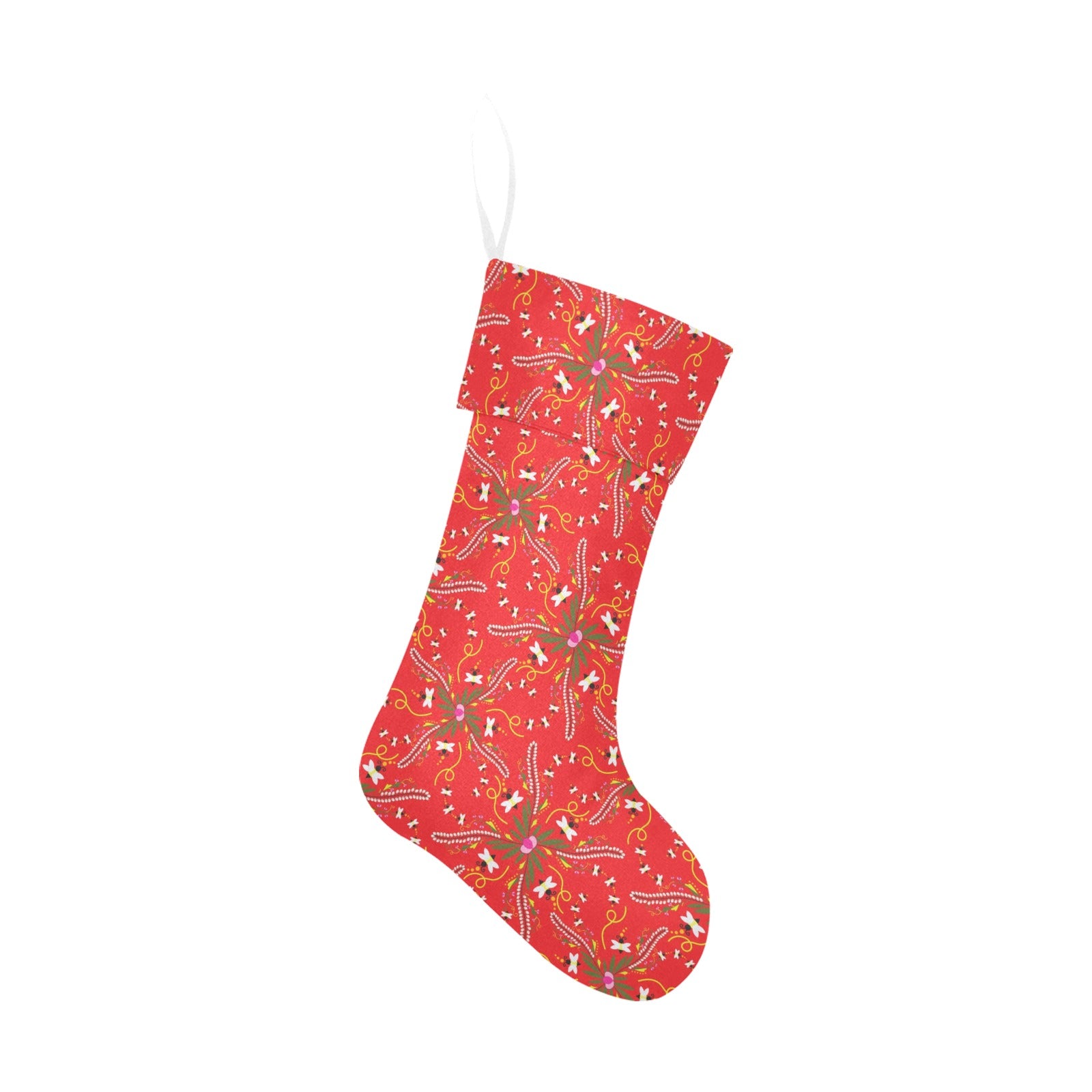 Willow Bee Cardinal Christmas Stocking