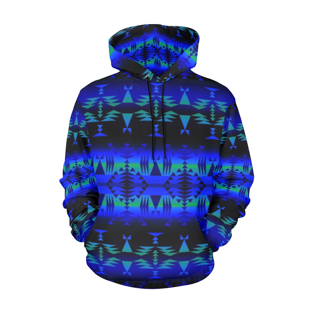 Between the Blue Ridge Mountains Hoodie for Men (USA Size)