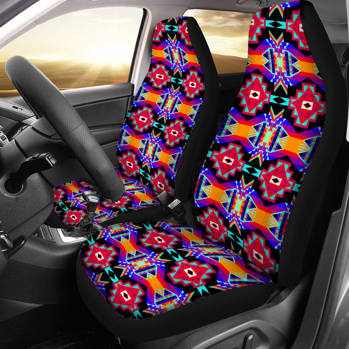 Fancy Bustle Universal Car Seat Cover With Thickened Back