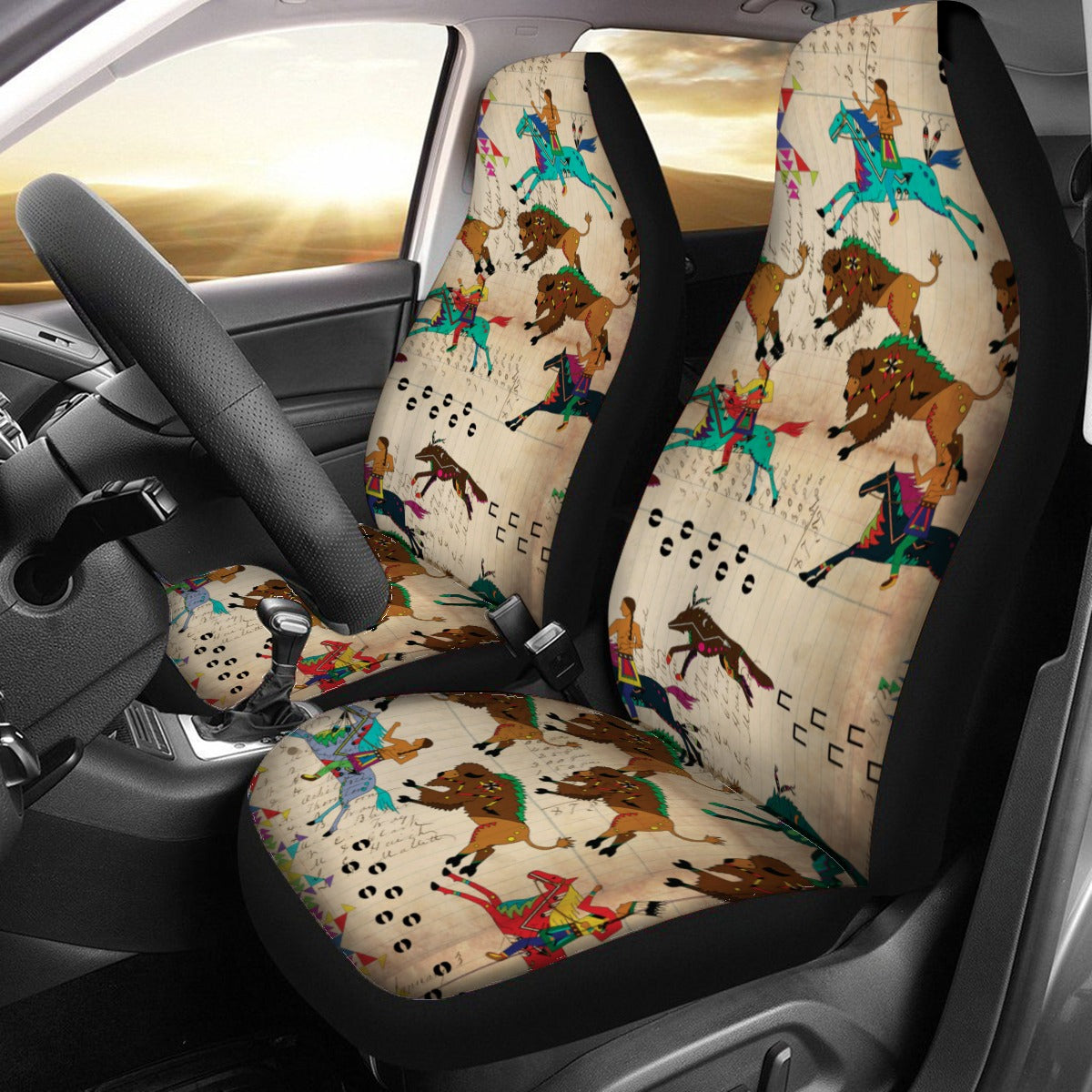 The Hunt Universal Car Seat Cover With Thickened Back