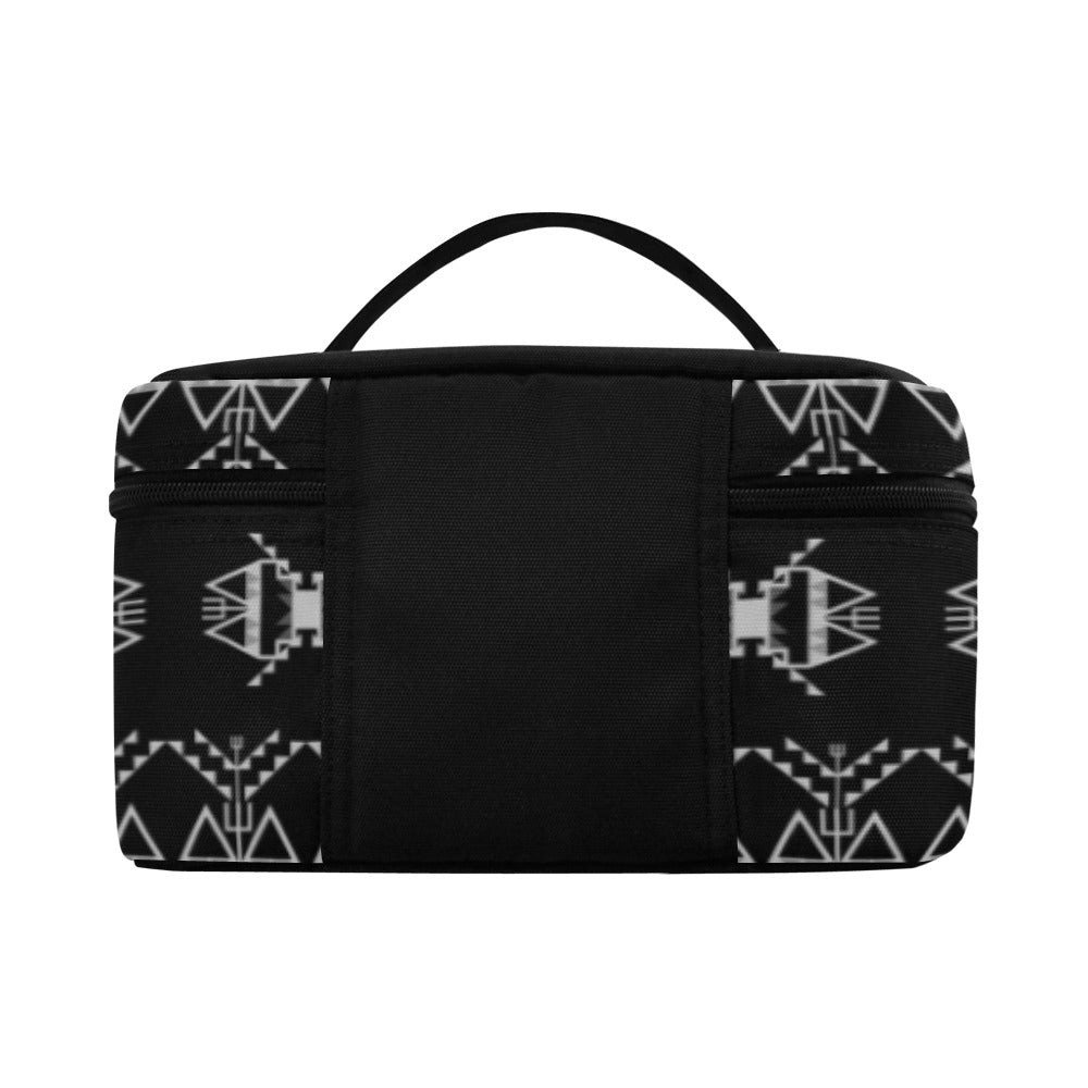 Sacred Trust Black Cosmetic Bag/Large