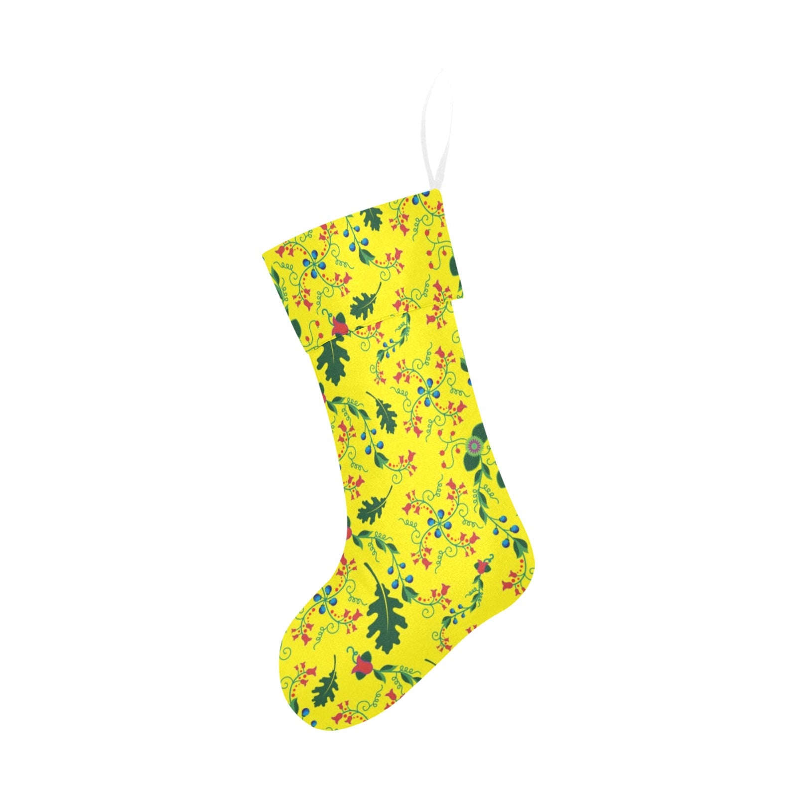 Vine Life Lemon Christmas Stocking