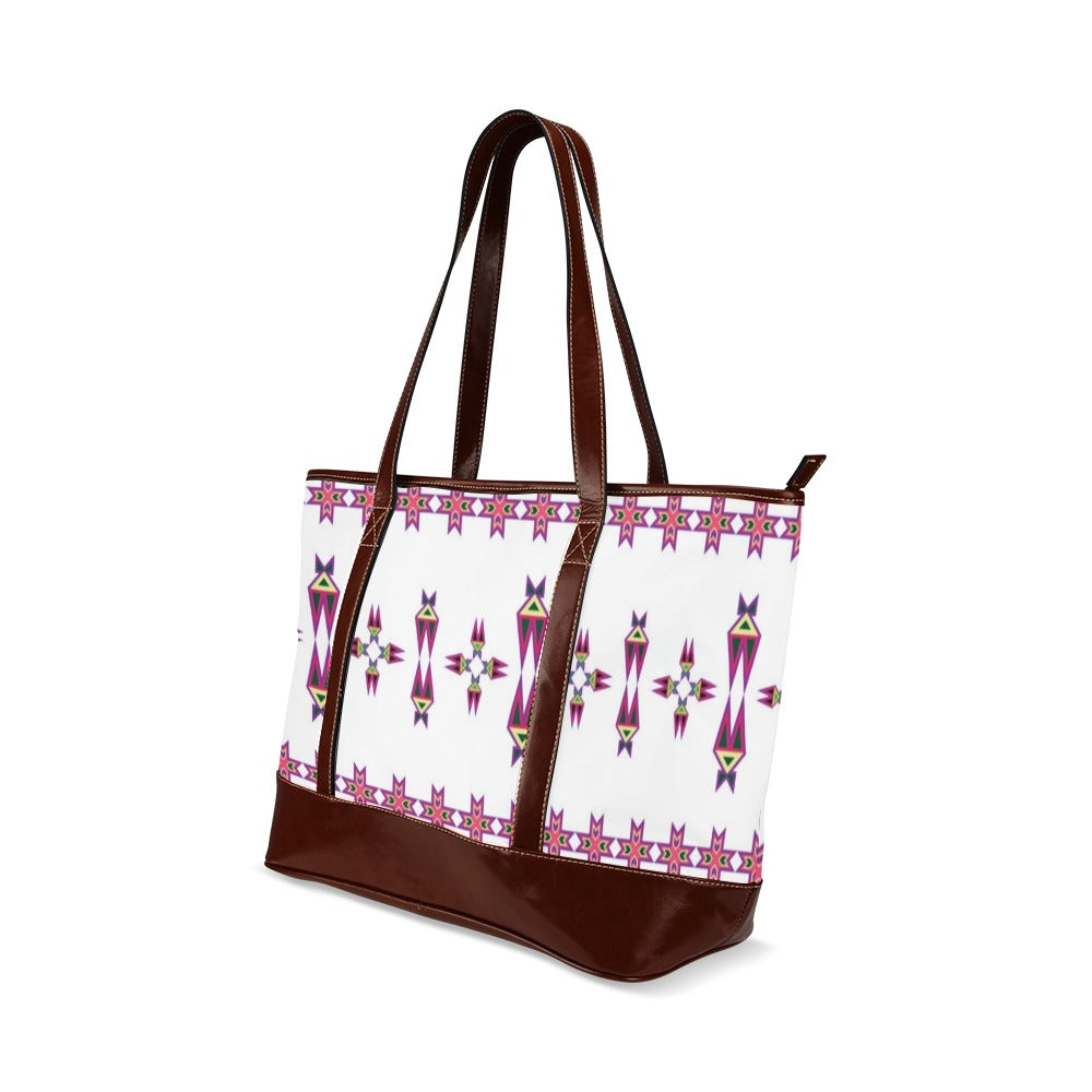 Four Directions Lodge Flurry Tote Handbag