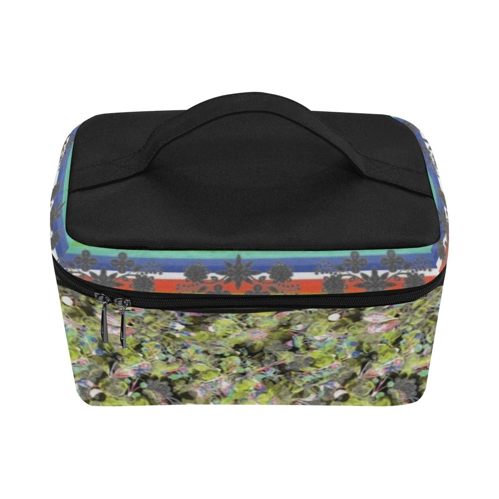 Culture in Nature Green Leaf Cosmetic Bag/Large