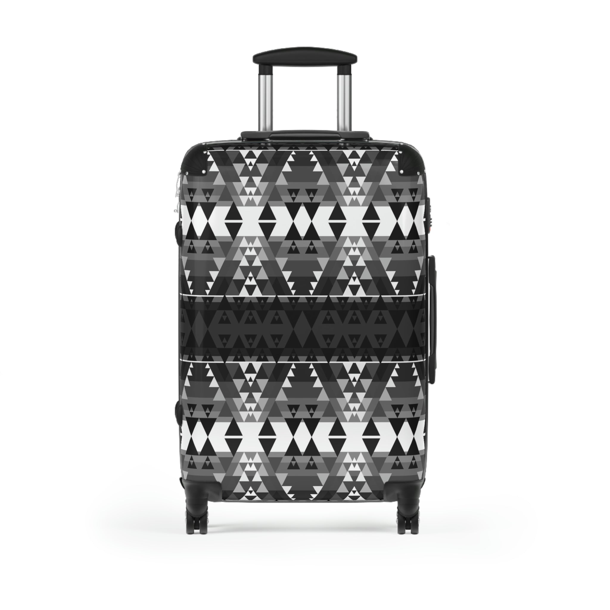 Writing on Stone Black and White Suitcases