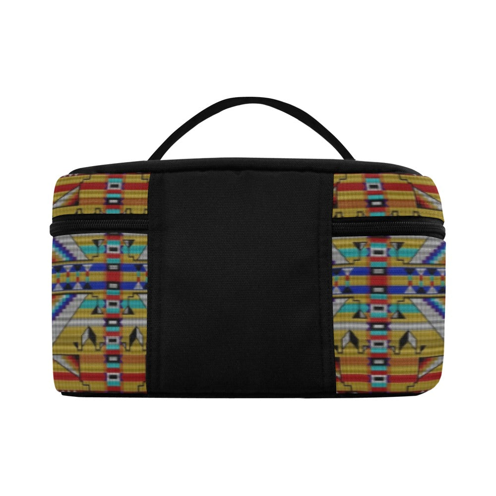 Medicine Blessing Yellow Cosmetic Bag/Large