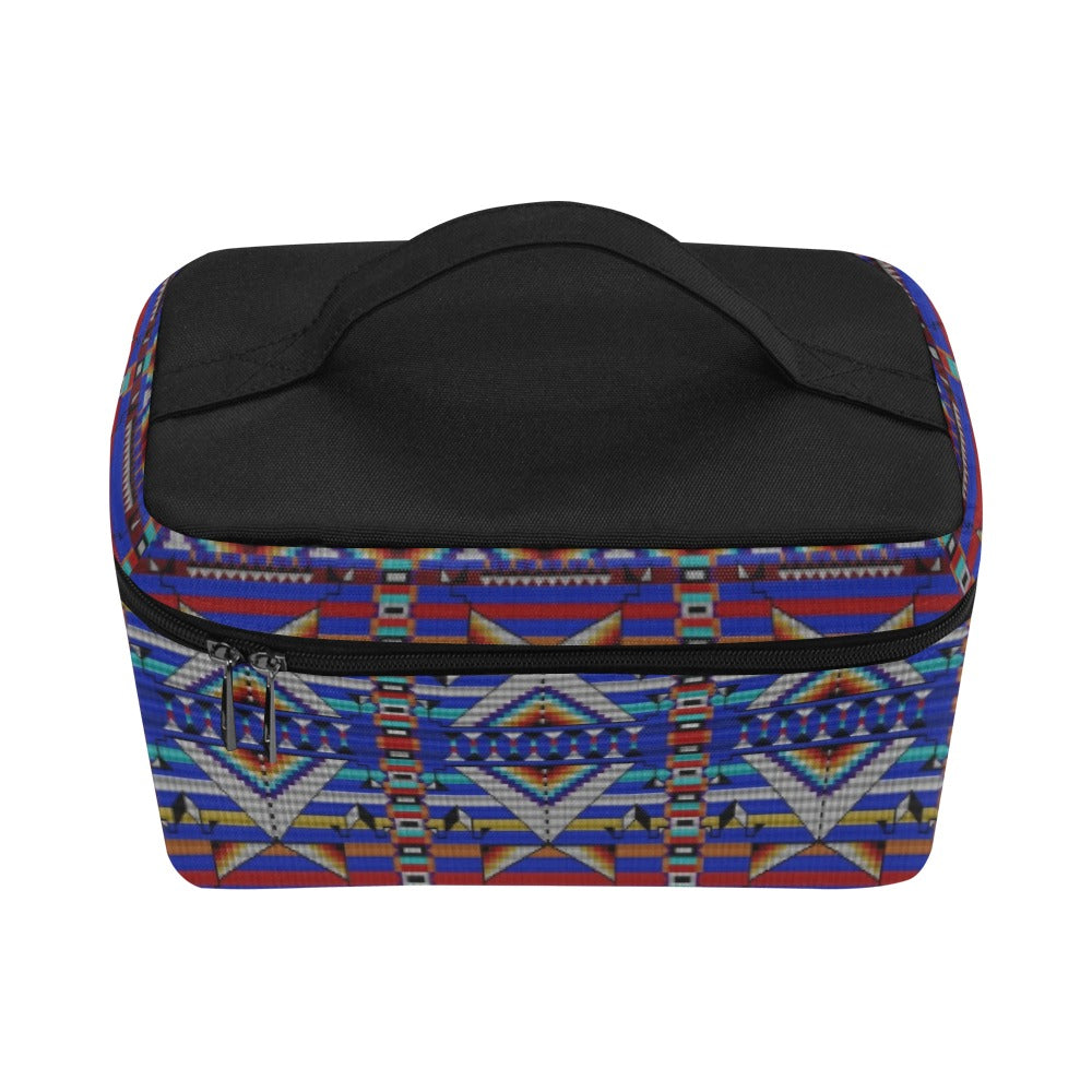 Medicine Blessing Blue Cosmetic Bag/Large
