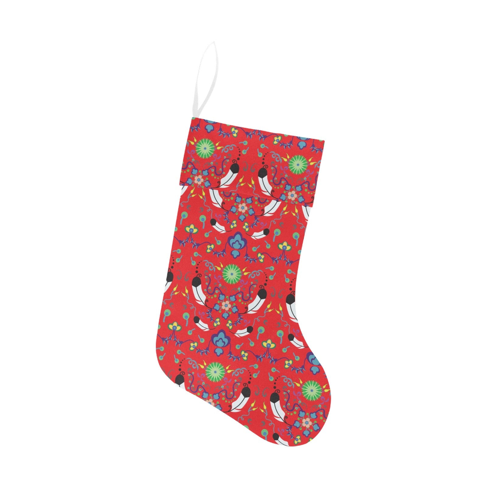 New Growth Vermillion Christmas Stocking