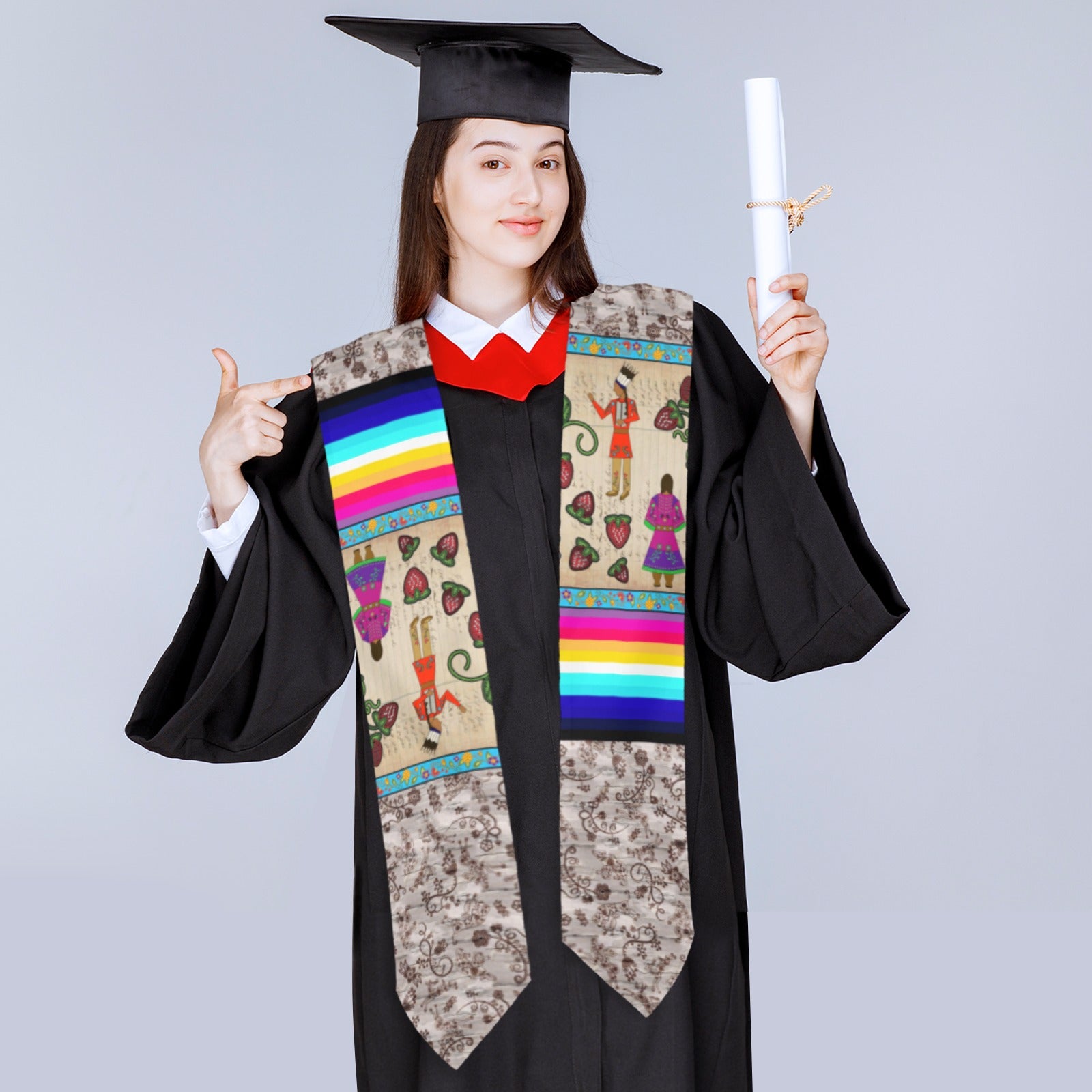 Love Stories Graduation Stole