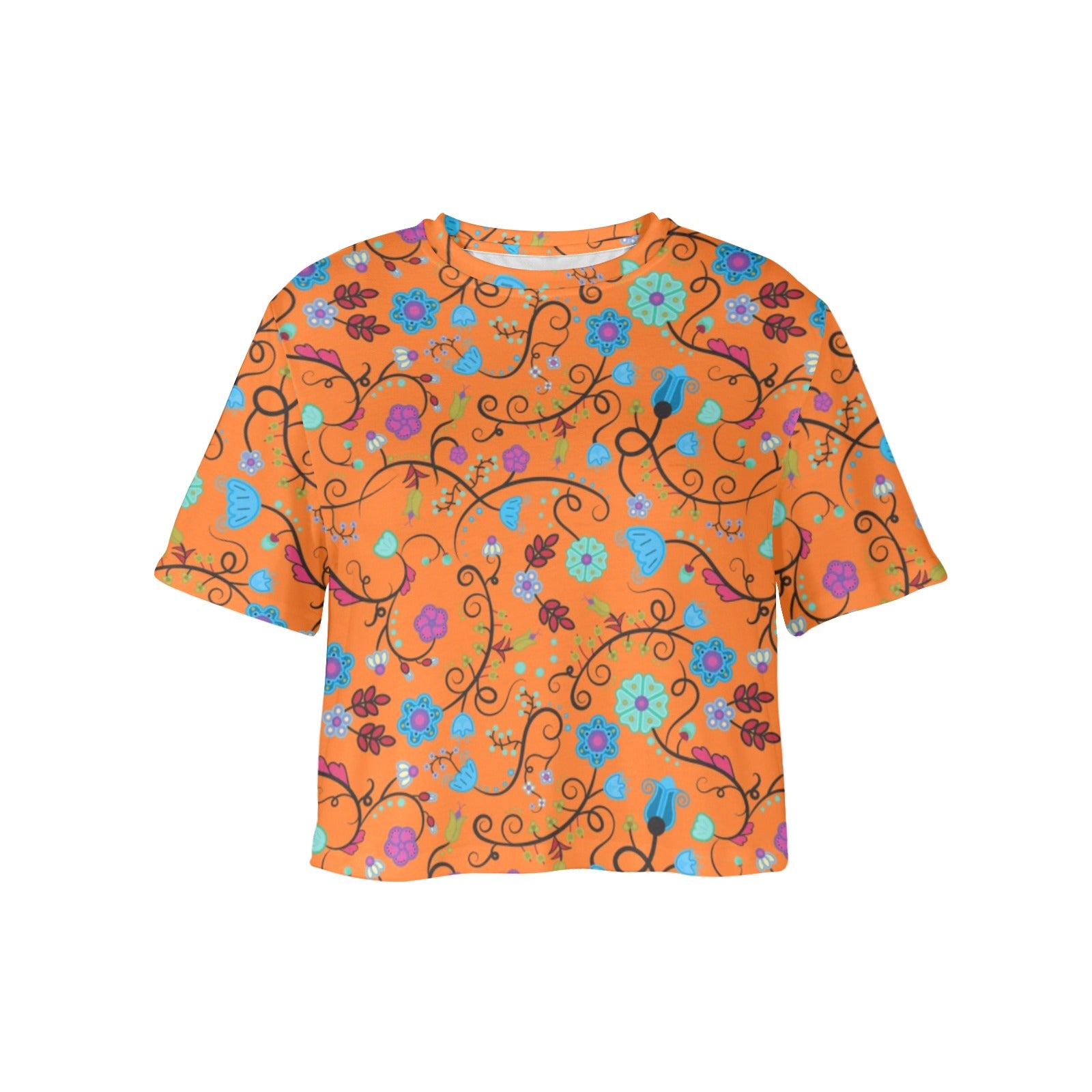 Nipin Blossom Carrot Women's Cropped T-shirt
