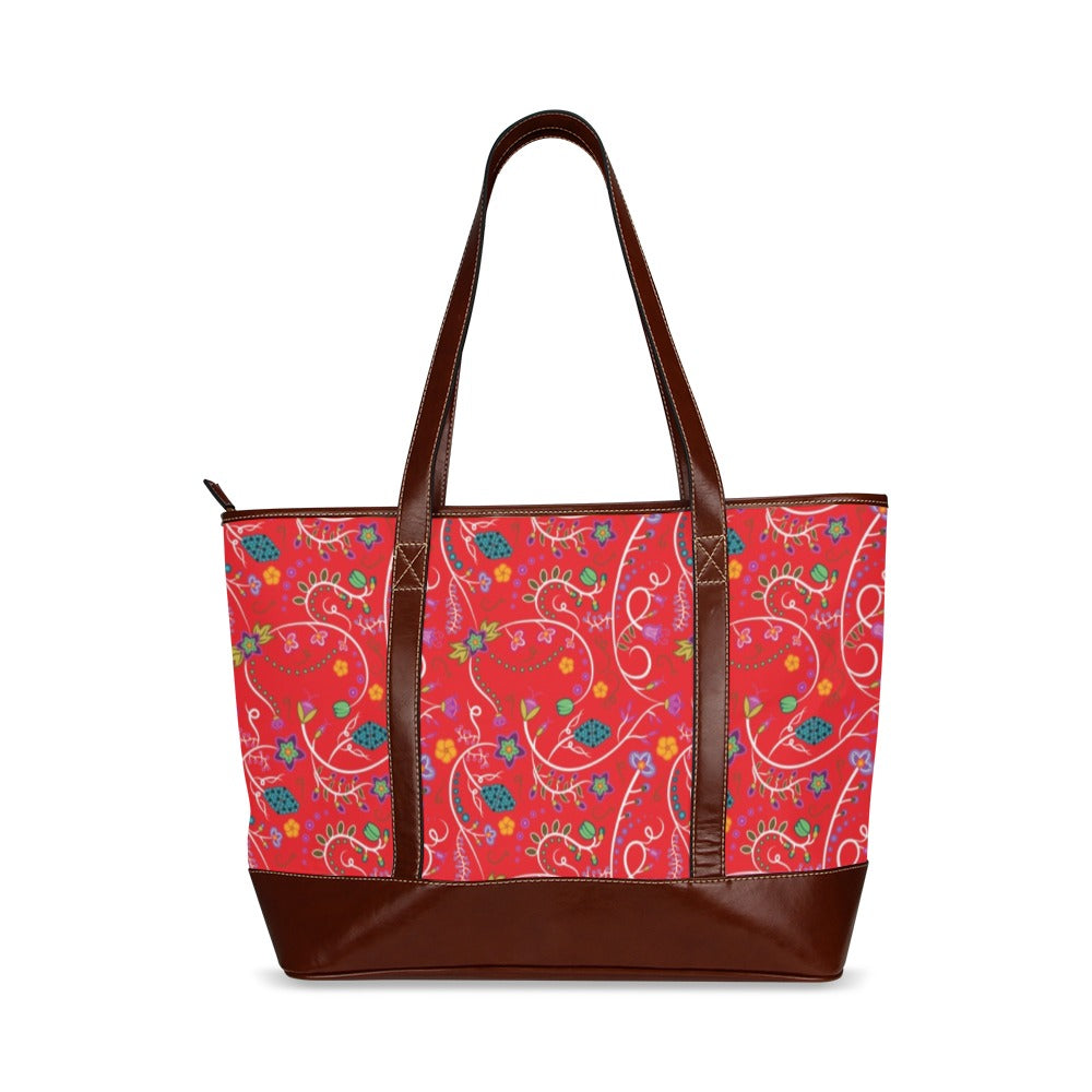 Fresh Fleur Fire Tote Handbag