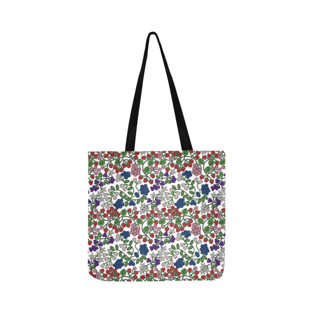 Takwakin Harvest White Reusable Shopping Bag (Two sides)