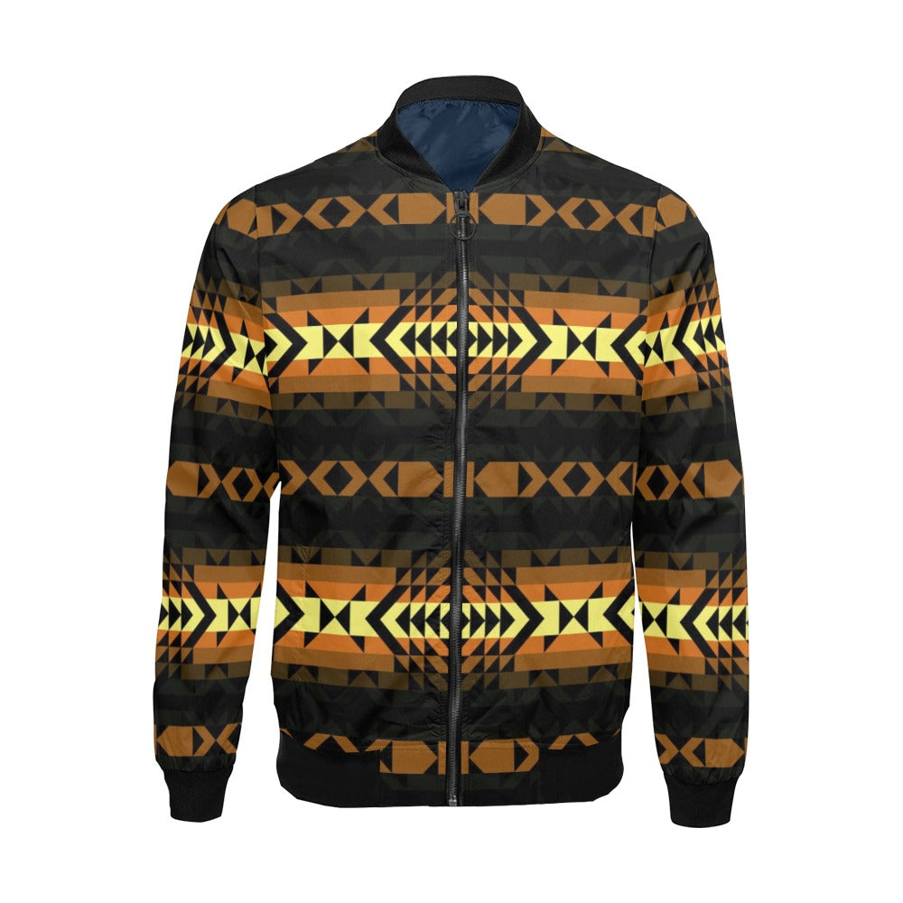 Black Rose Spring Canyon Tan Bomber Jacket for Men