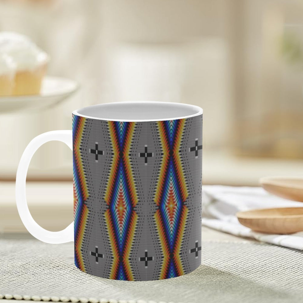 Diamond in the Bluff Grey White Mug(11OZ)