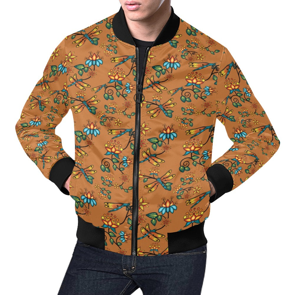 Dragon Lily Sierra Bomber Jacket for Men