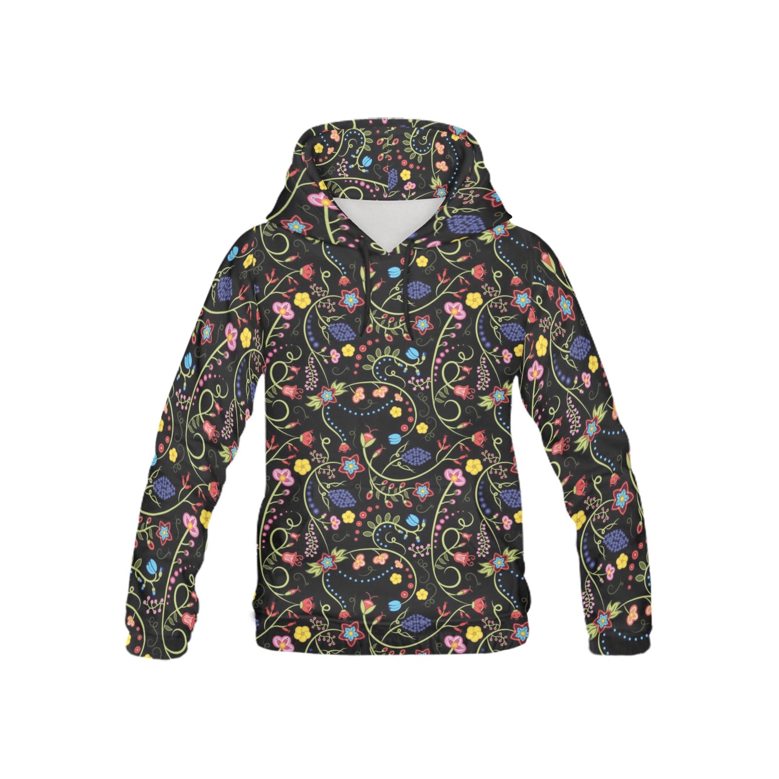 Fresh Fleur Midnight Hoodie for Kid (USA Size)