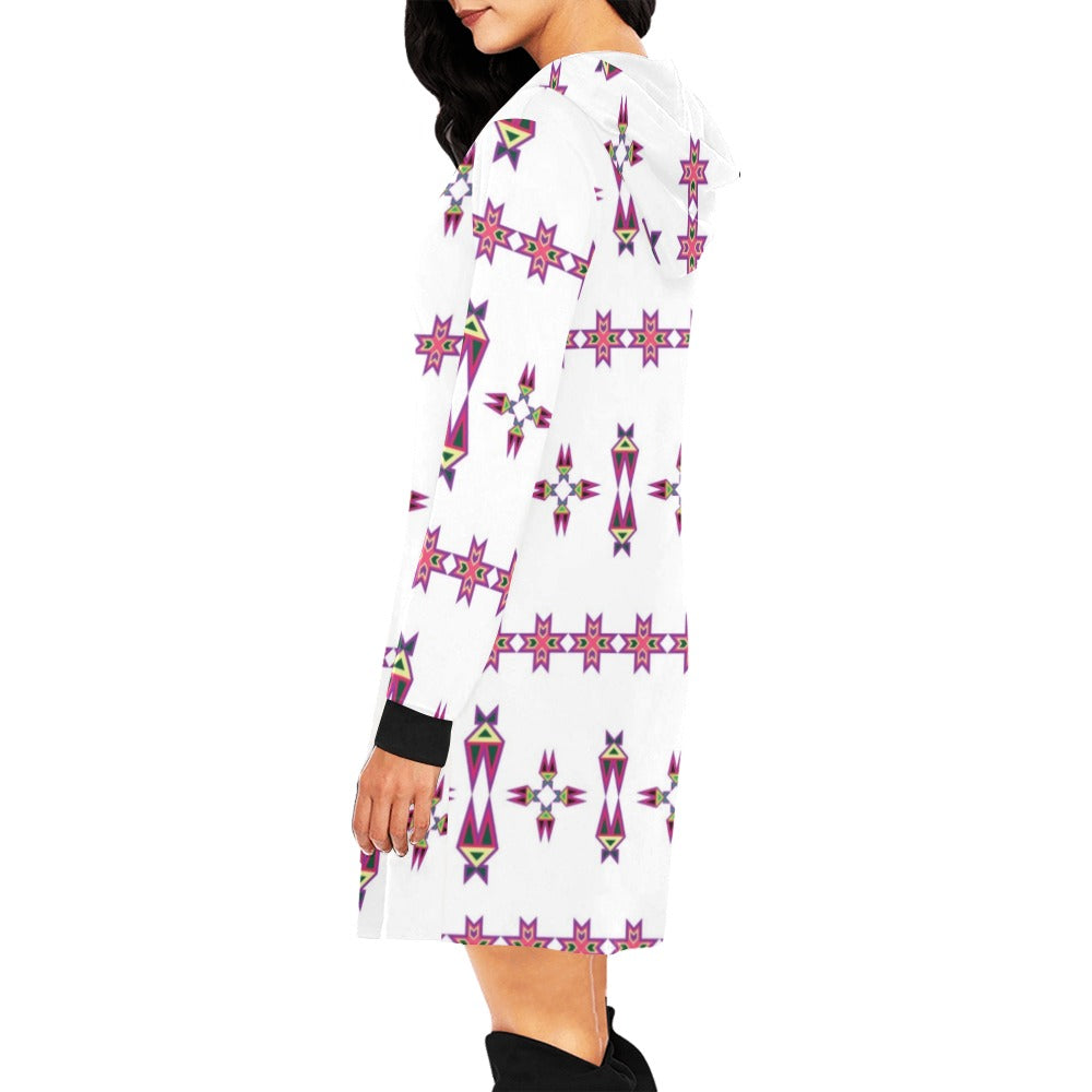 Four Directions Lodge Flurry Hoodie Dress