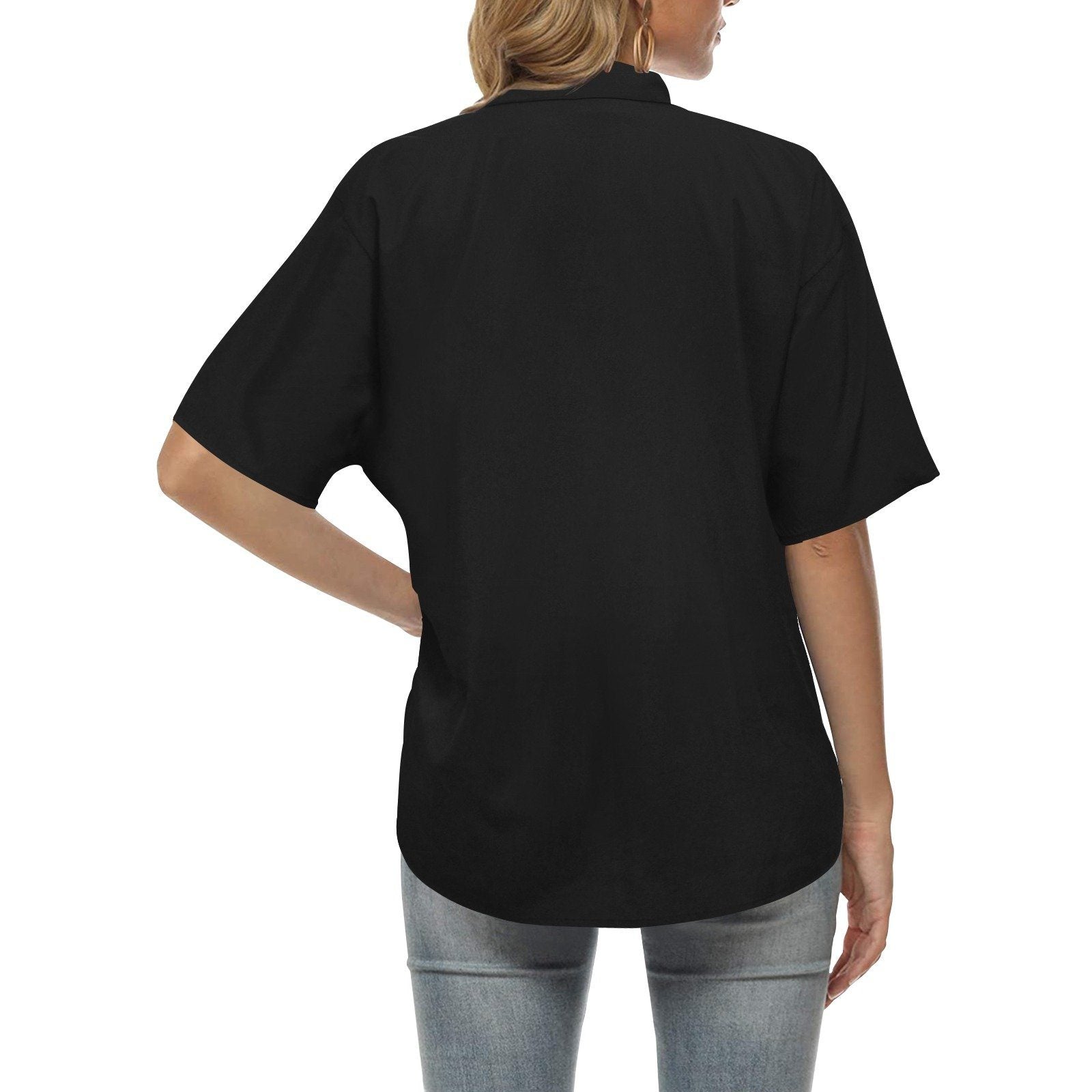 49 Dzine Logomark Dress Code All Over Print Hawaiian Shirt for Women (Model T58) Hawaiian Shirt for Women (T58) e-joyer 