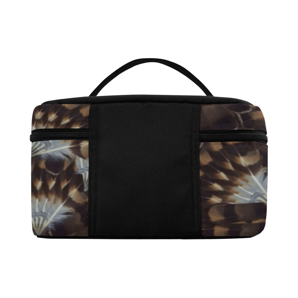 Hawk Feathers Cosmetic Bag/Large