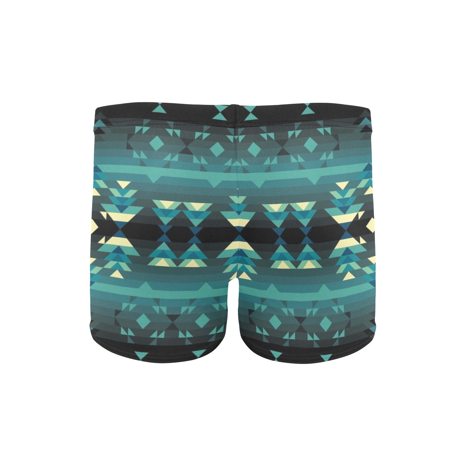 Inspire Green Men's Swimming Trunks