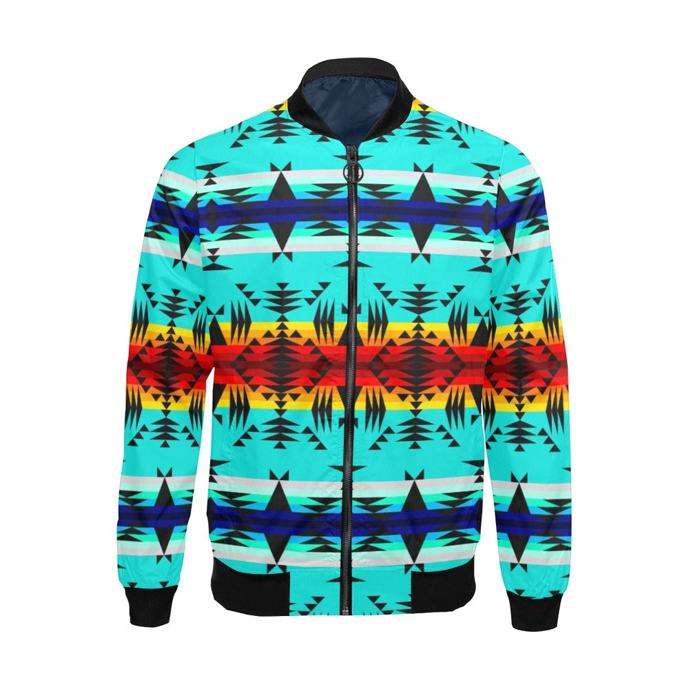 Between the Mountains Bomber Jacket for Men