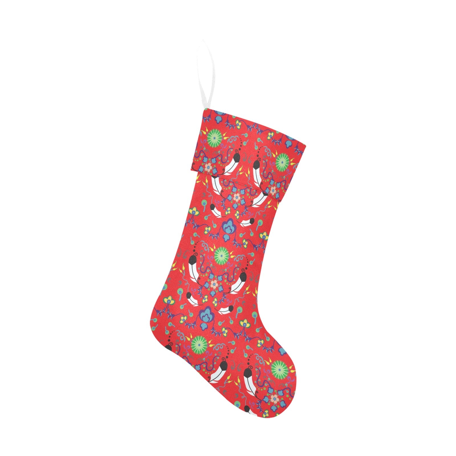 New Growth Vermillion Christmas Stocking