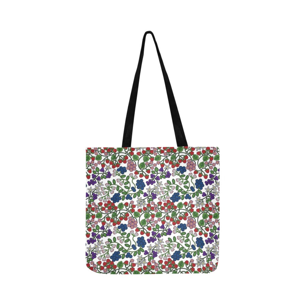 Takwakin Harvest White Reusable Shopping Bag (Two sides)