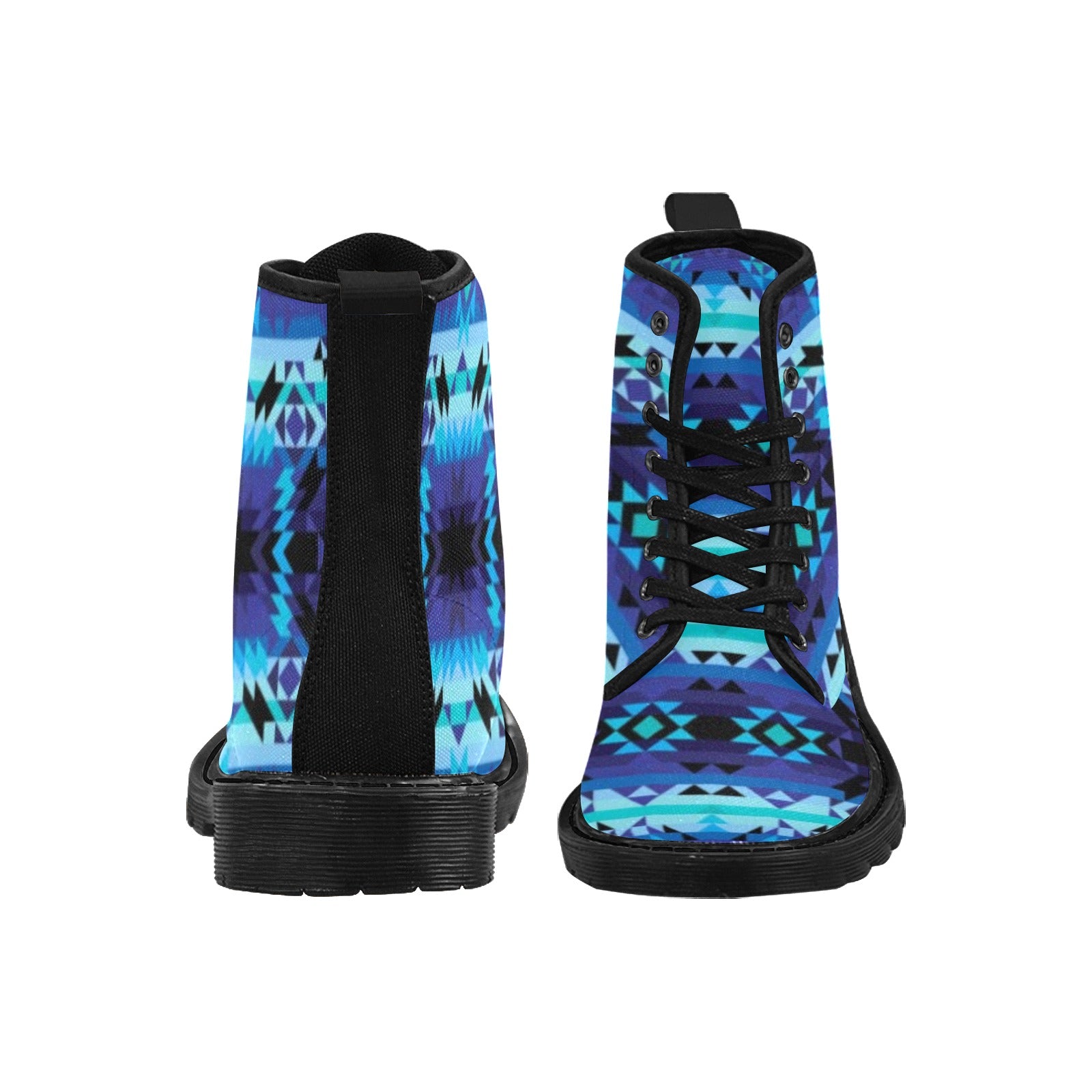 Blue Star Boots for Women (Black)