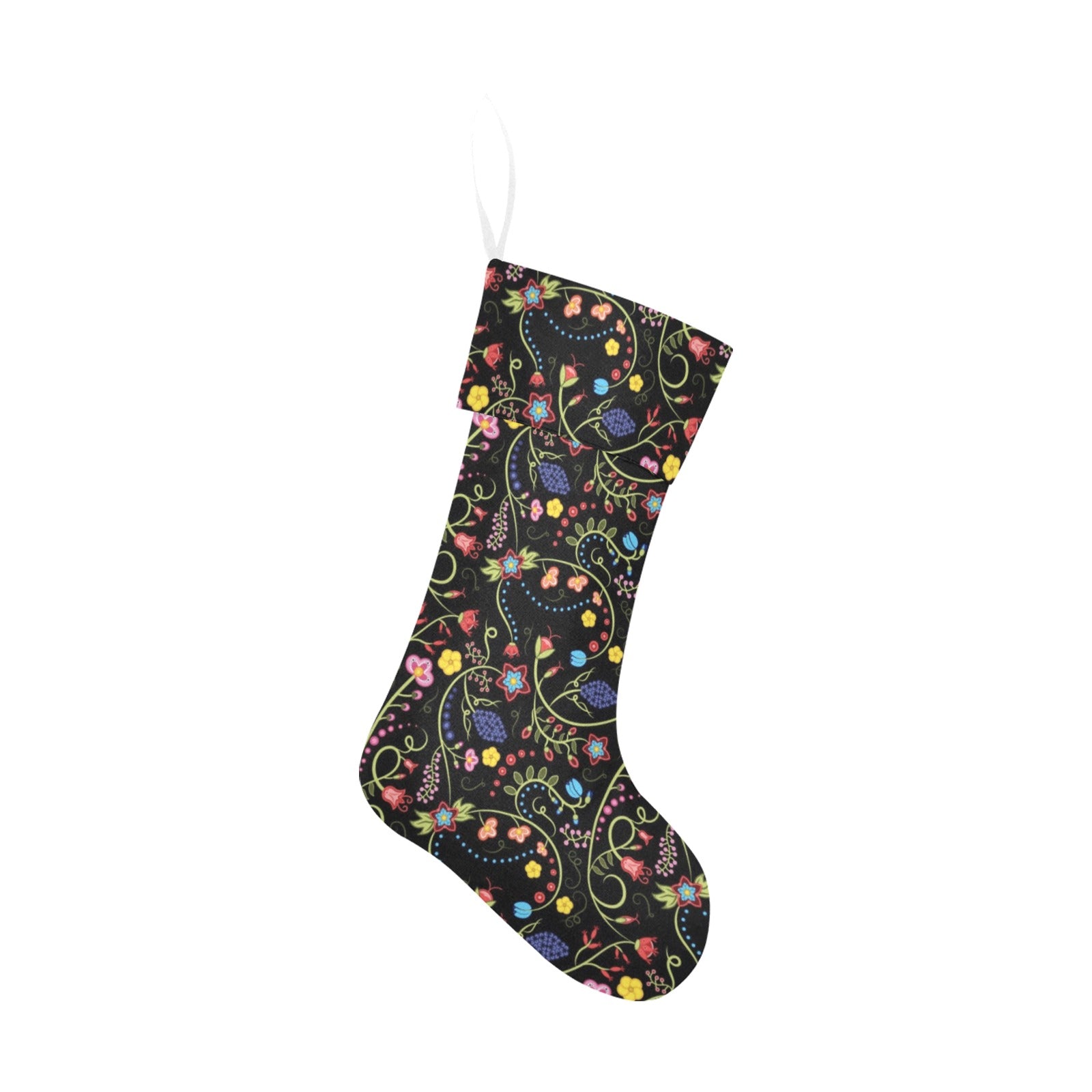 Fresh Fleur Midnight Christmas Stocking