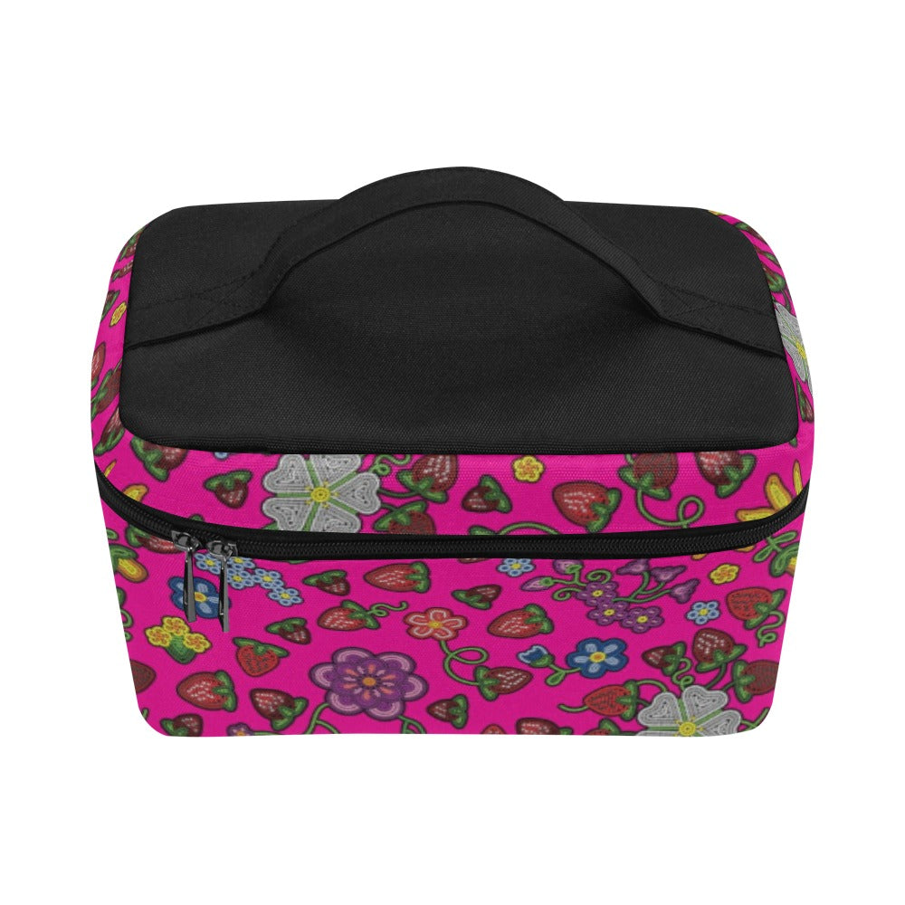 Berry Pop Blush Cosmetic Bag/Large