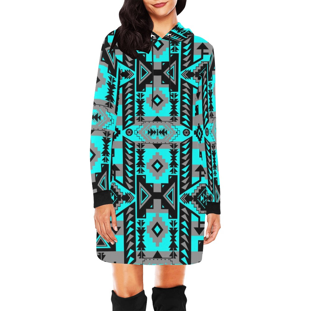 Chiefs Mountain Sky Hoodie Dress