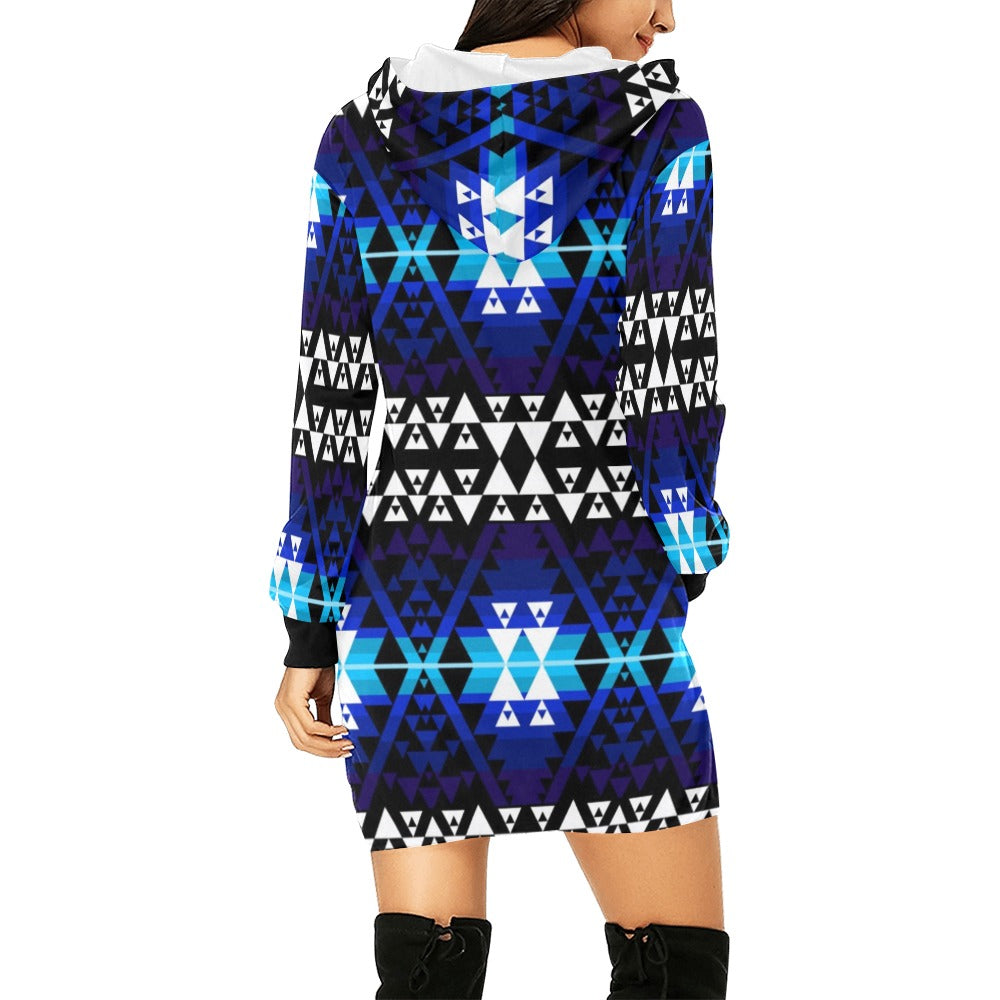 Writing on Stone Night Watch Hoodie Dress