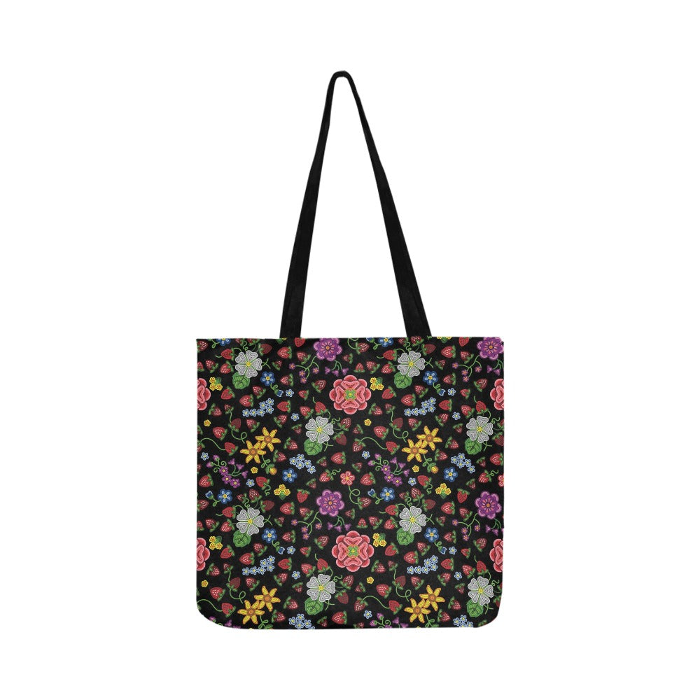 Berry Pop Midnight Reusable Shopping Bag (Two sides)