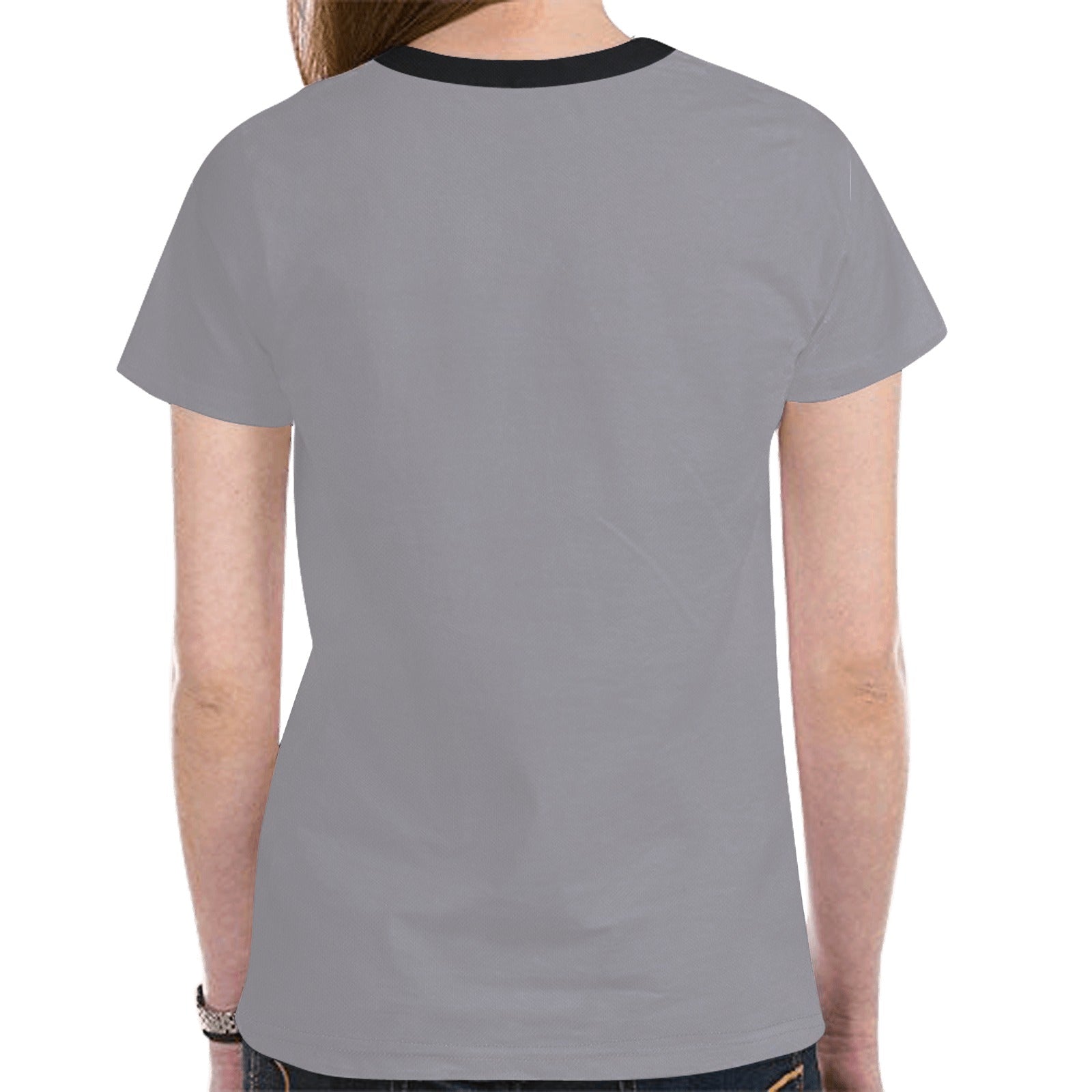 Floral Beaver Spirit Guide (Dark Gray) T-shirt for Women