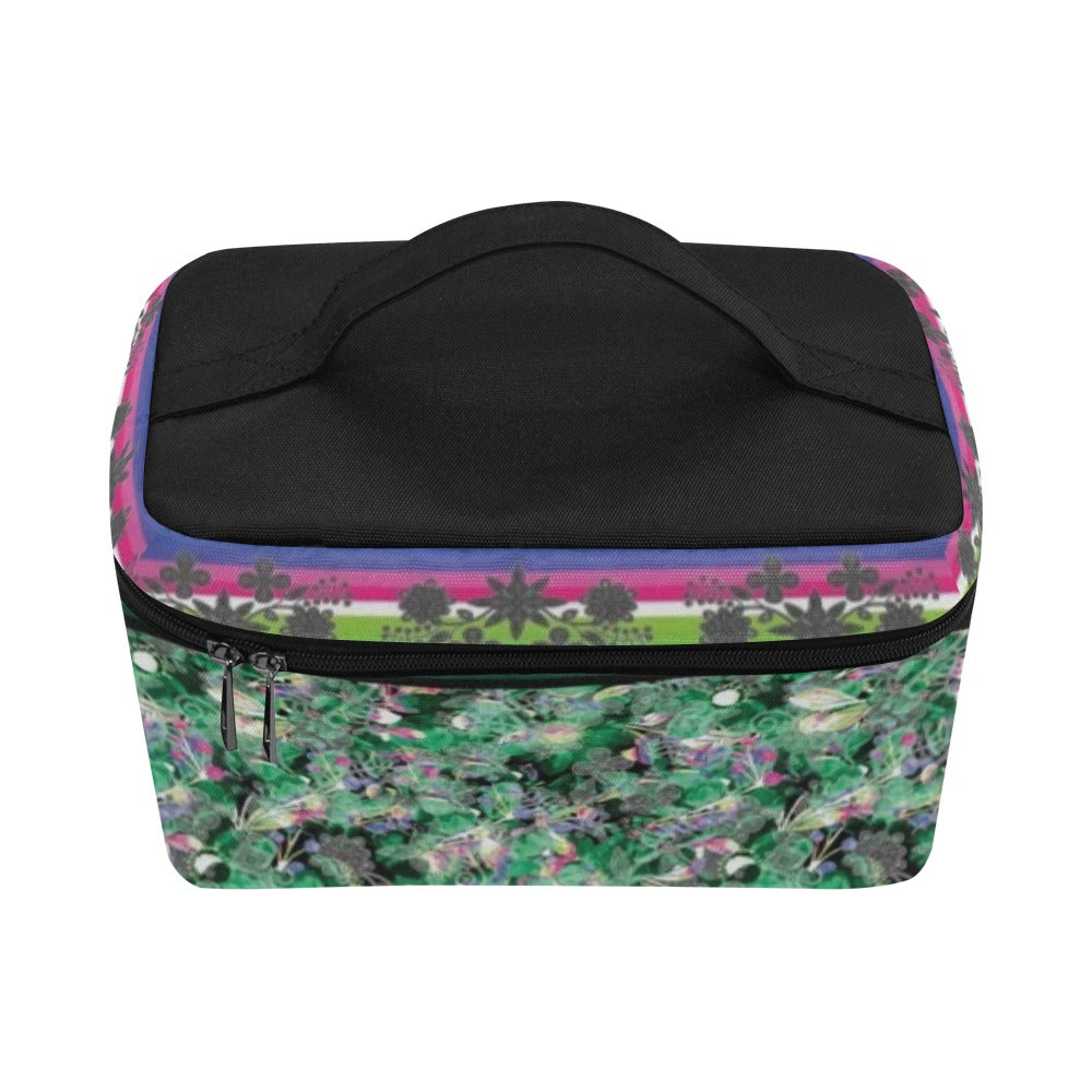 Culture in Nature Green Cosmetic Bag/Large