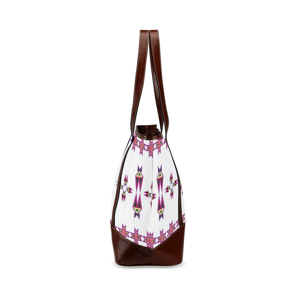 Four Directions Lodge Flurry Tote Handbag