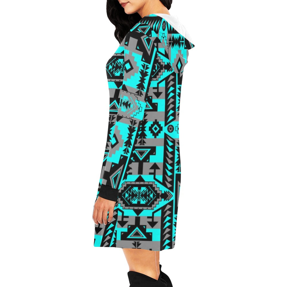 Chiefs Mountain Sky Hoodie Dress