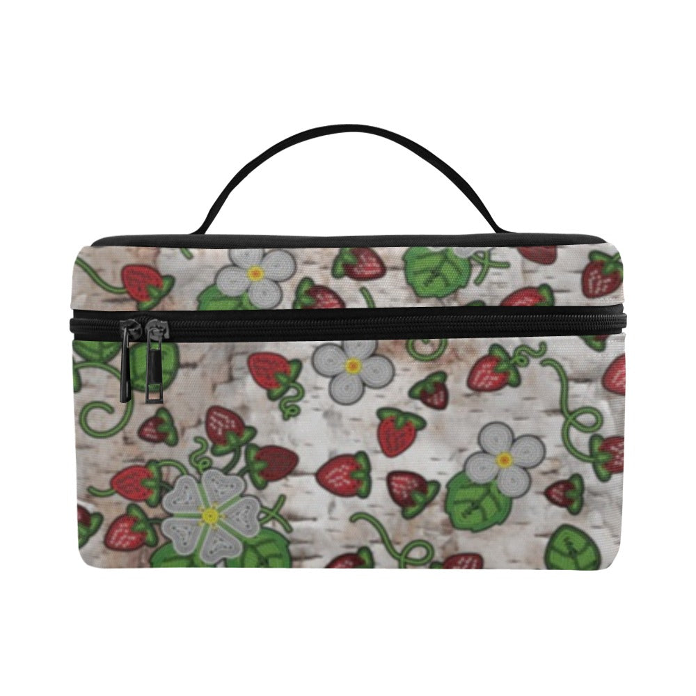 Strawberry Dreams Br Bark Cosmetic Bag/Large