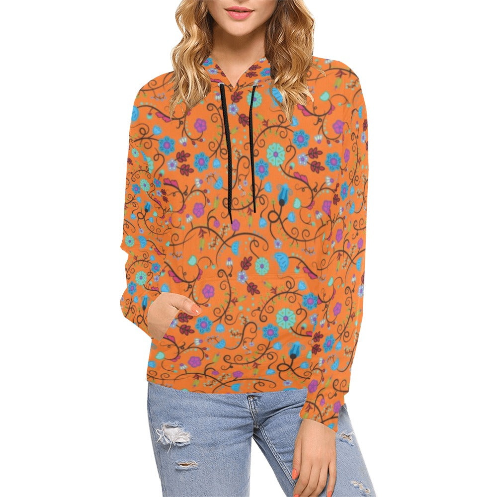 Nipin Blossom Carrot Hoodie for Women (USA Size)