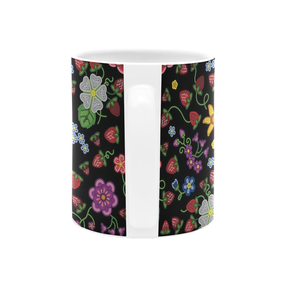 Berry Pop Midnight White Mug(11OZ)