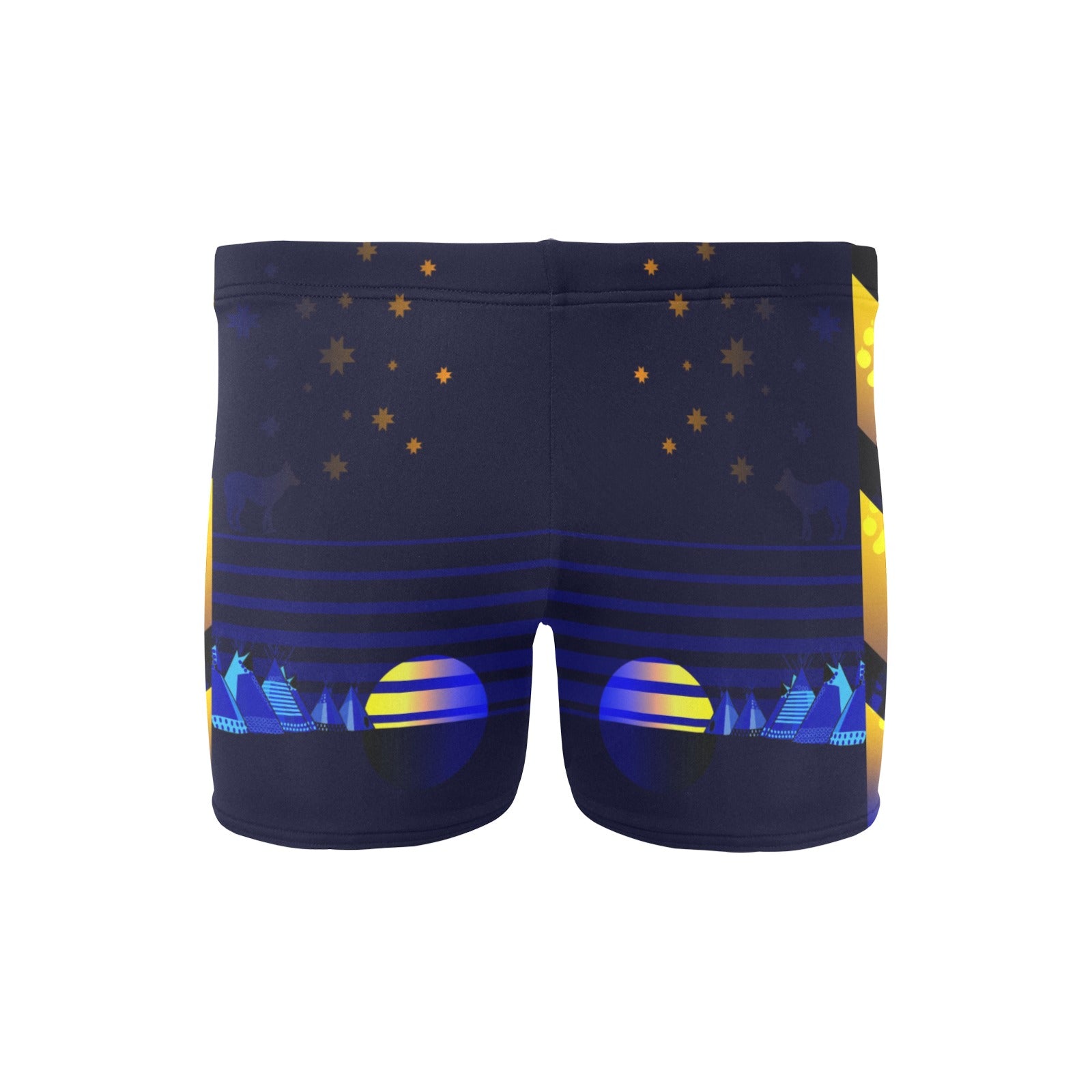 Wolf Star Men's Swimming Trunks