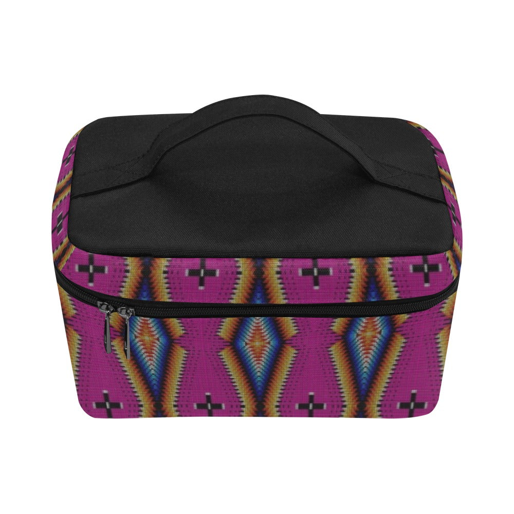 Diamond in the Bluff Pink Cosmetic Bag/Large