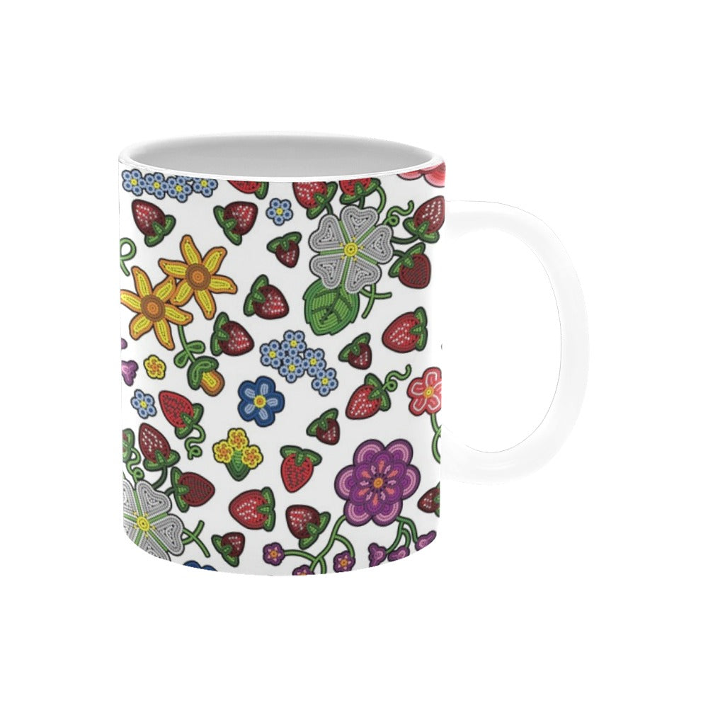 Berry Pop White White Mug(11OZ)