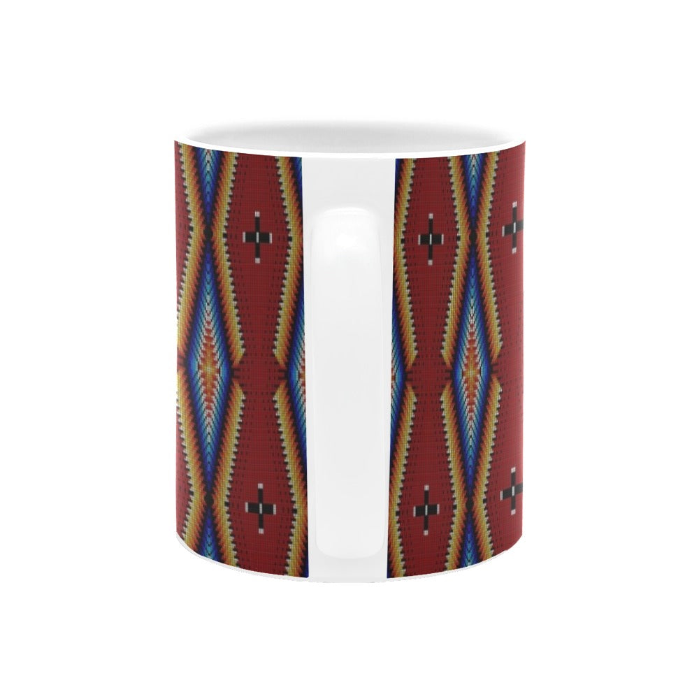 Diamond in the Bluff Red White Mug(11OZ)