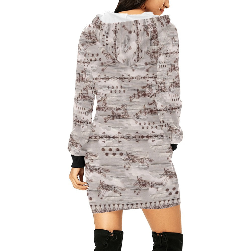 Wild Run Hoodie Dress