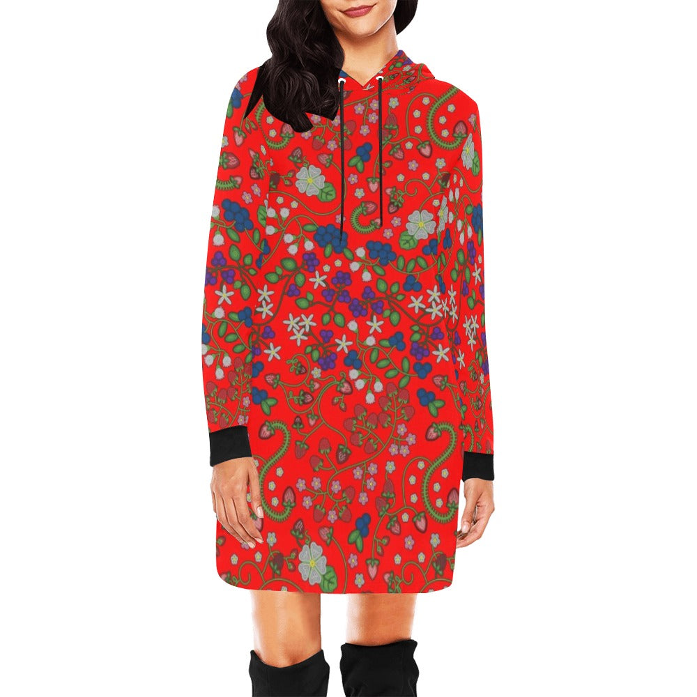 Grandmother Stories Fire Hoodie Dress