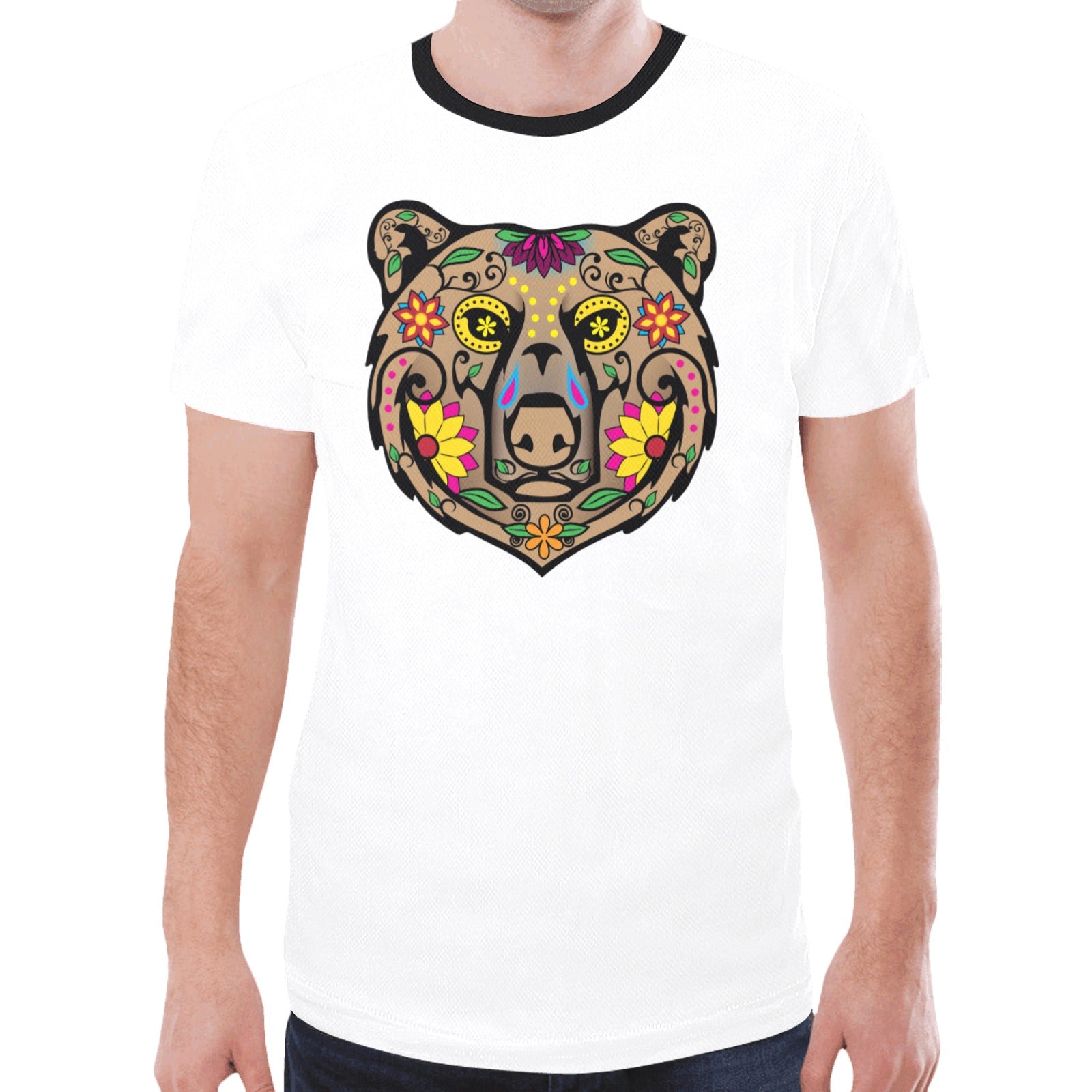 Bear Spirit Guide (White) T-shirt for Men