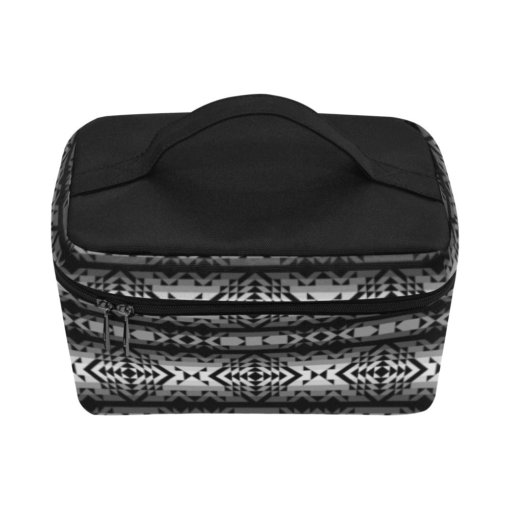 Black Rose Shadow Cosmetic Bag/Large